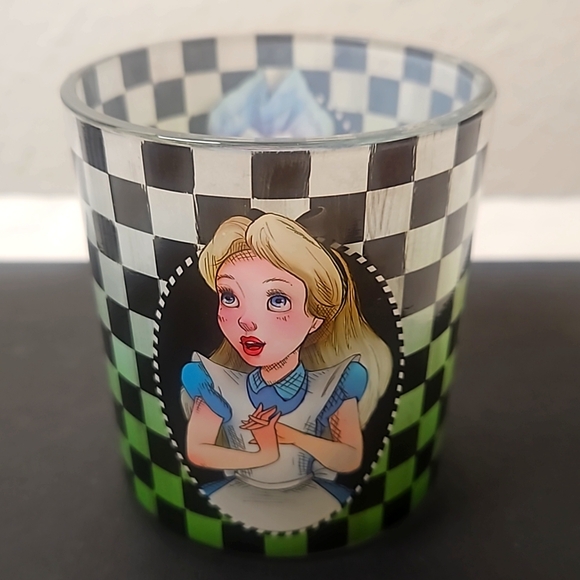 Disney's Alice In Wonderland Set Of Four Candle Holders. - Picture 2 of 9